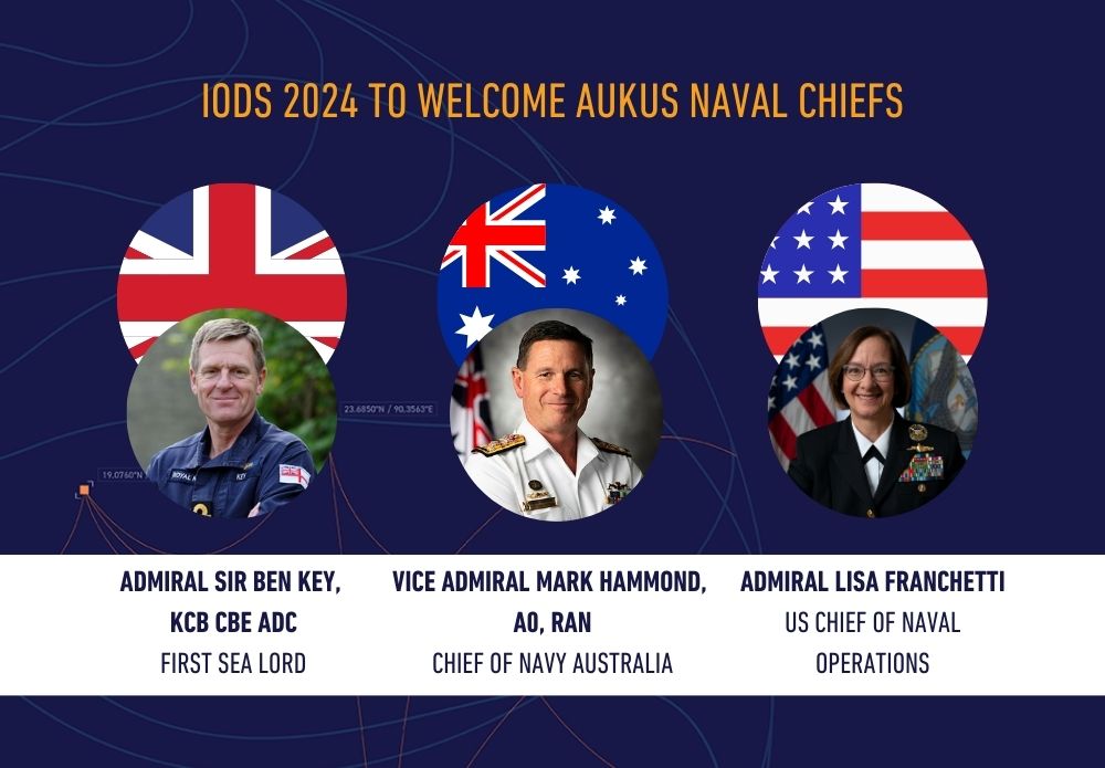 IODS 2024 to host AUKUS navy chiefs in an Australian first
